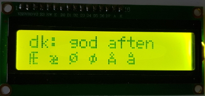 danske specialtegn LCD